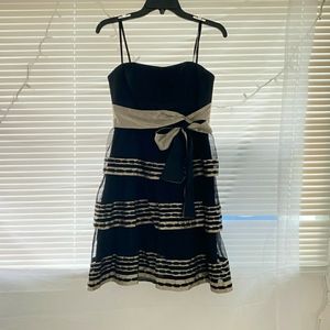 A midi party dress
